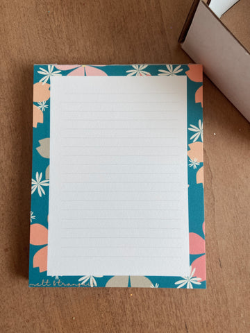 Flower Notepad